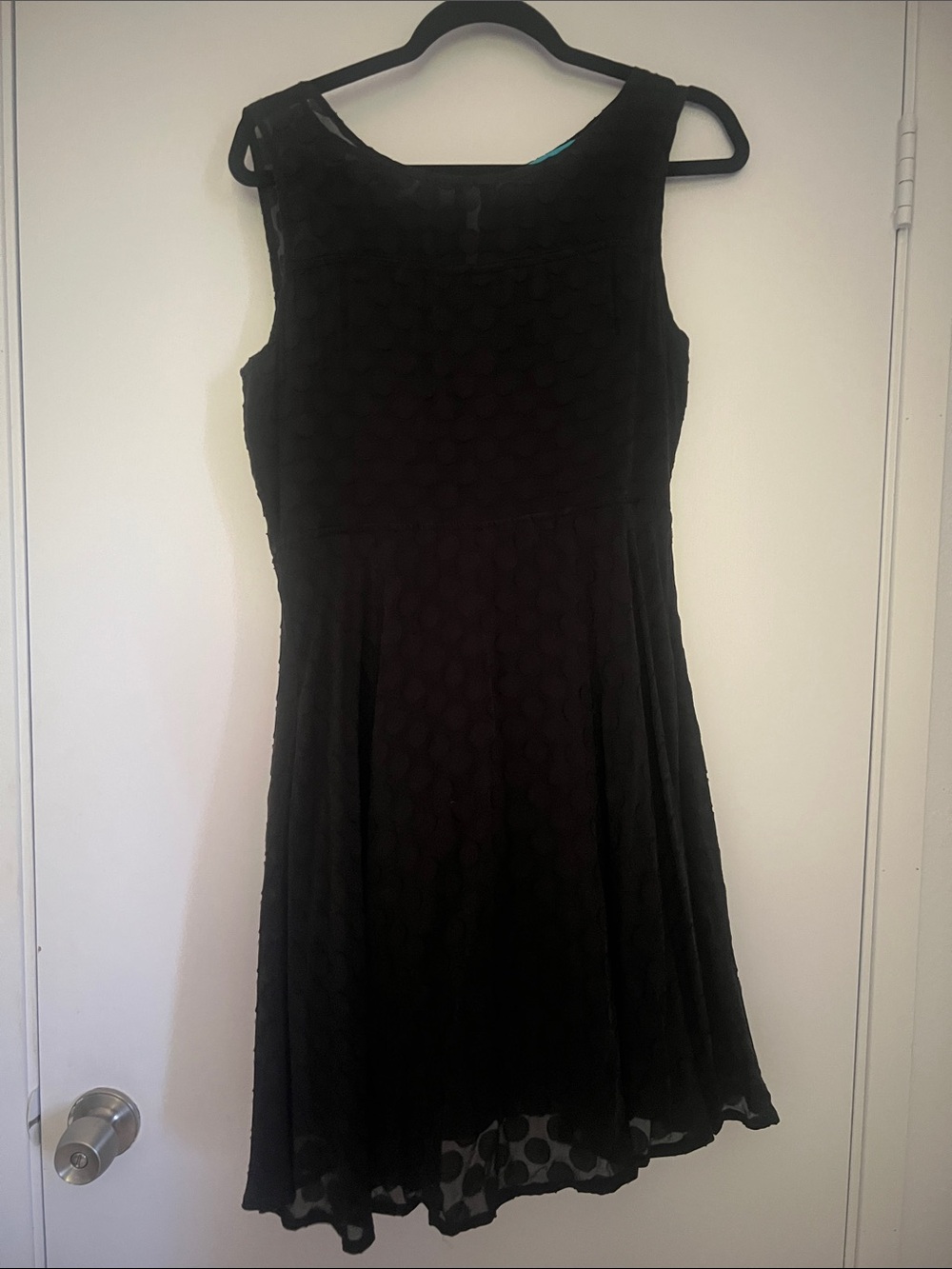 Classic Black Sleeveless A-Line Dress - Tori Richard